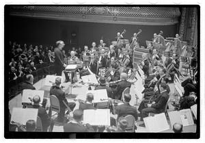 Harvard & Radcliffe Glee Clubs symphony Woodworth conducting, Symphony Hall