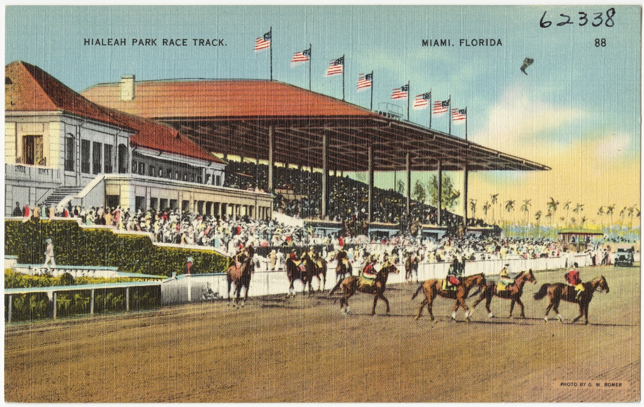 Hialeah Park race track, Miami, Florida Digital Commonwealth