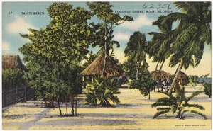 Tahiti Beach, Coconut Grove, Miami, Florida