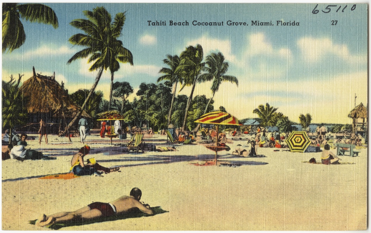 Tahiti Beach, Cocoanut Grove, Miami, Florida