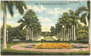 North walk, Bayfront Park, Miami, Florida