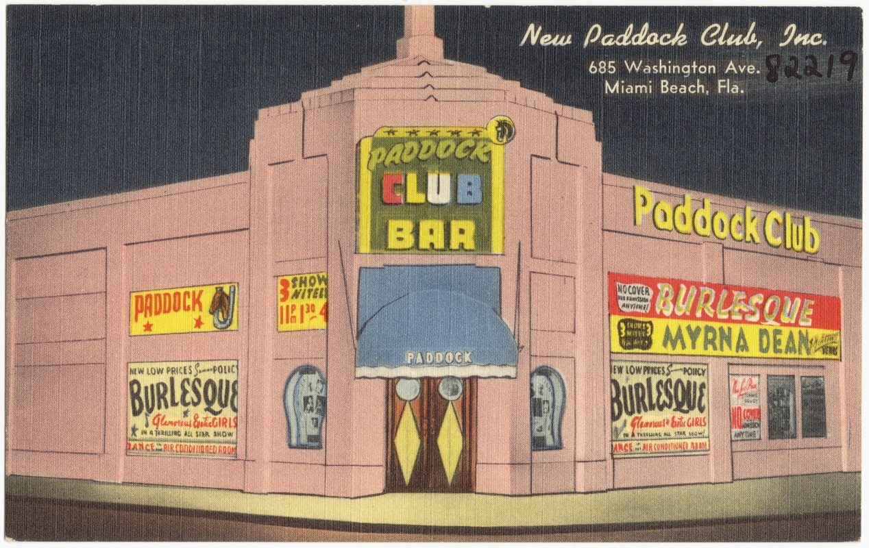 New Paddock Club, Inc., 685 Washington Ave., Miami Beach, Florida