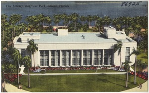 The library, Bayfront Park, Miami, Florida