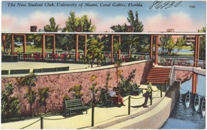 The new student club, University of Miami, Coral Gables, Florida