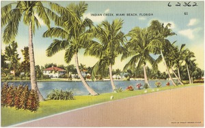 Indian Creek, Miami Beach, Florida
