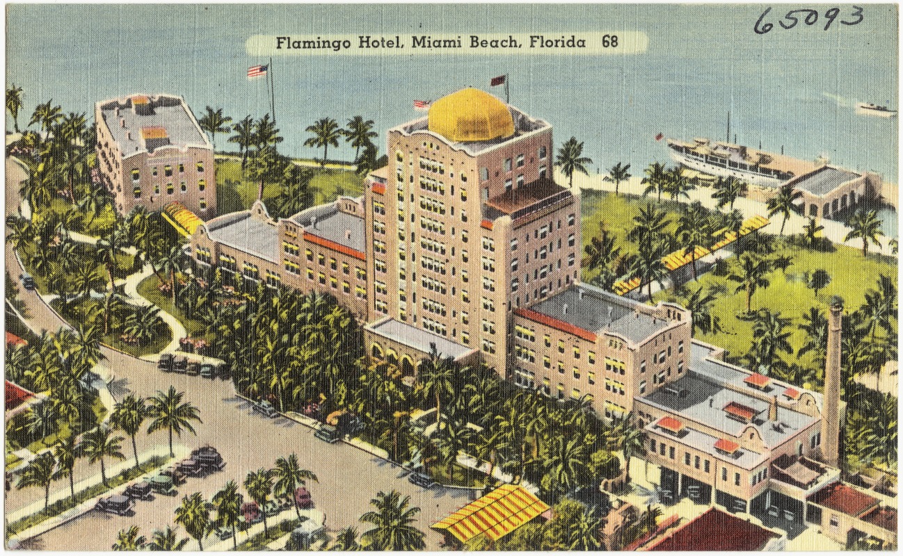 Flamingo Hotel, Miami Beach, Florida