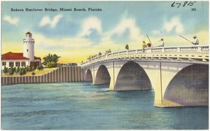 Bakers Haulover Bridge, Miami Beach, Florida