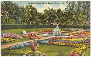 Sunken Garden, Miami Beach, Florida