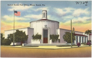 United States post office, Miami Beach, Florida
