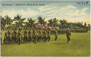 Drills Groups- A.A.F.T.T.C., Miami Beach, Florida