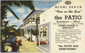 Miami Beach, "Fun in the Sun," The Patio