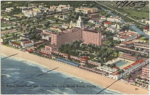 Roney Plaza Hotel and Cabana Sun Club, Miami Beach, Florida