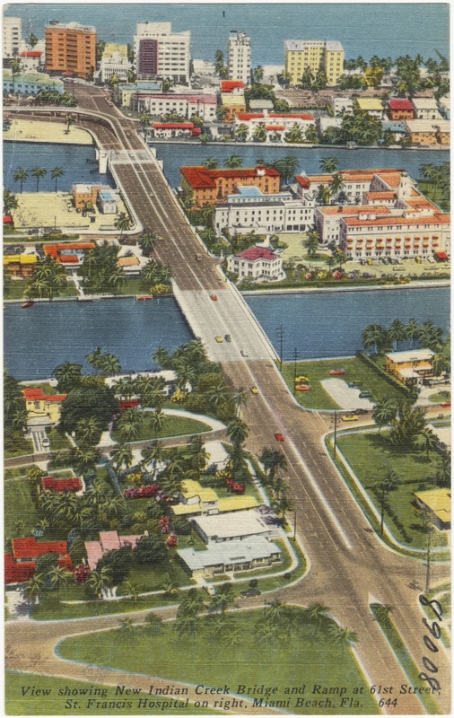 Forty First Street Bridge-Indian Creek-MIAMI BEACH, Florida