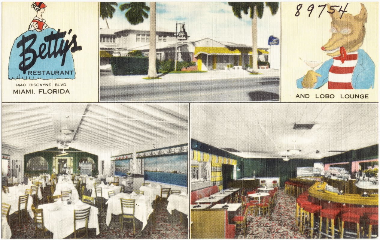 Betty's Restaurant, 1440 Biscayne Blvd., Miami, Florida