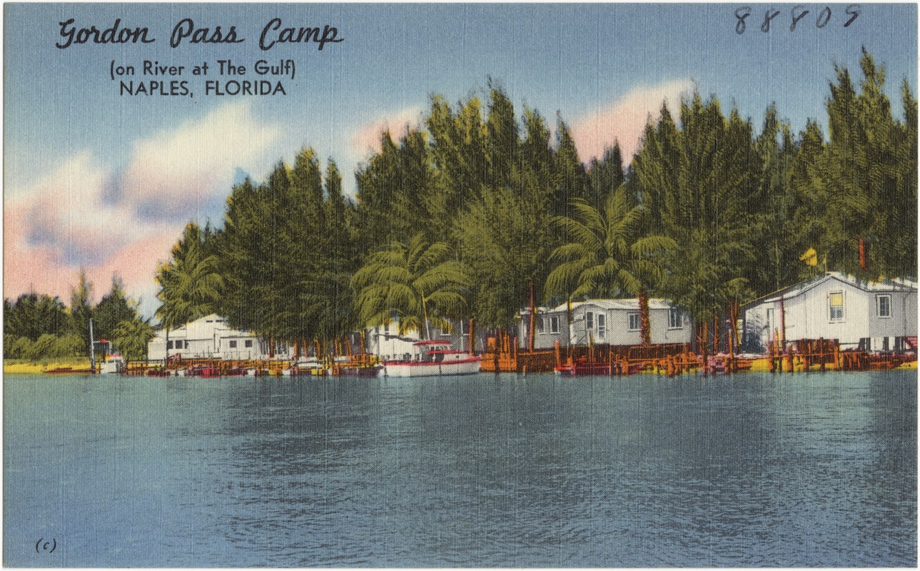 Gordon Pass Camp (on river at the gulf), Naples, Florida - Digital