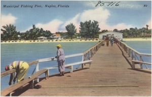Municipal fishing pier, Naples, Florida