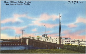 New million dollar bridge, New Smyrna Beach, Florida