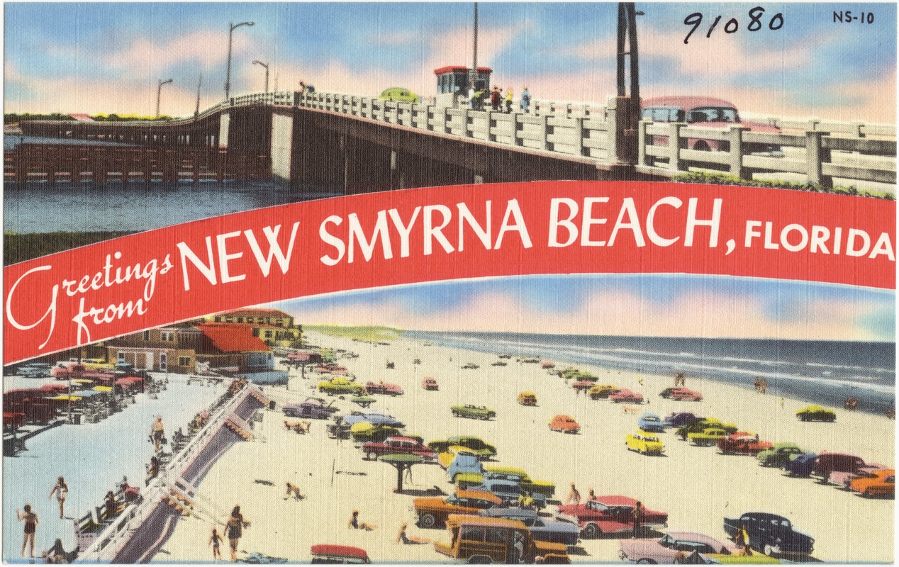 Greetings from New Smyrna Beach, Florida