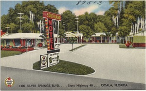 Southland Motel, 1300 Silver Springs Blvd., State Highway 40, Ocala, Florida