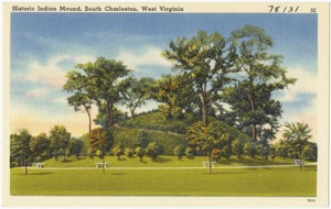 Historic Indian Mound, South Charleston, West Virginia