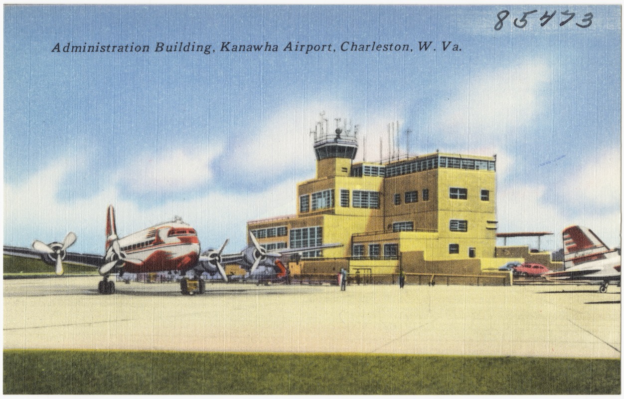 Administration building, Kanawha Airport, Charleston, W. Va.