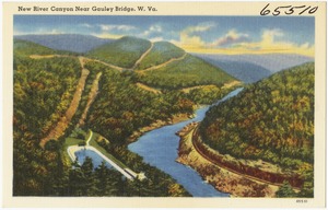 New River Canyon near Gauley Bridge, W. Va.