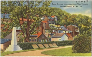 John Brown's Monument and War Tablets, Harpers Ferry, W. Va.