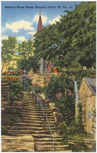 Natural stone steps, Harper's Ferry, W. Va.