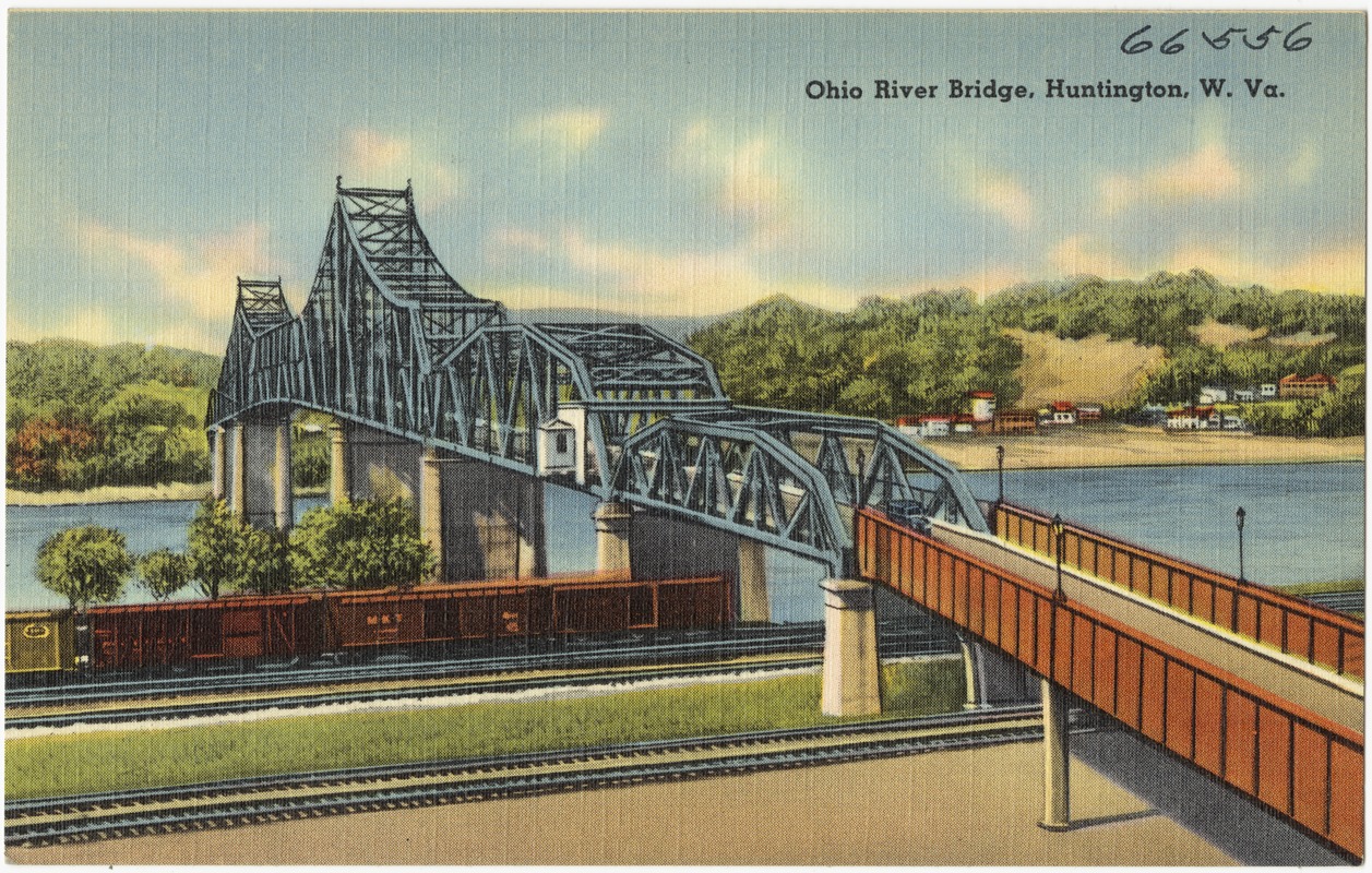 Ohio River Bridge, Huntington, W. Va.