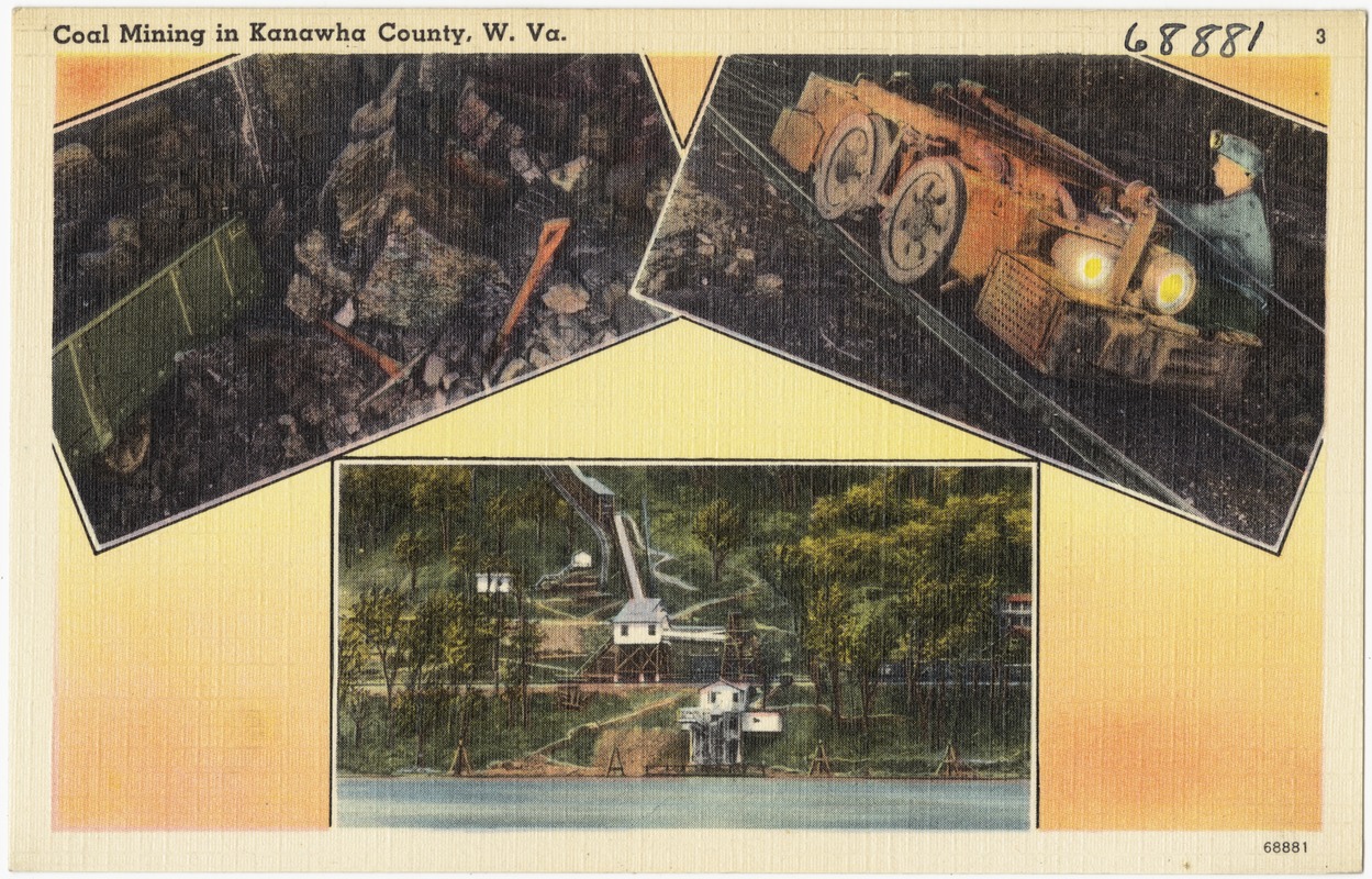Coal mining in Kanawha County, W. Va.