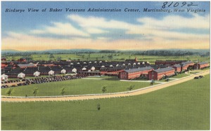 Birdseye view of Baker Veterans Administration Center, Martinsburg, W. Virginia