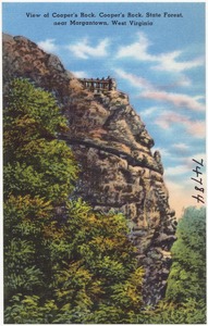 View of Cooper's Rock, Cooper's Rock State Forest, West Virginia