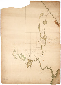 [Map of the area along the Saint Croix River in Maine and New Brunswick]