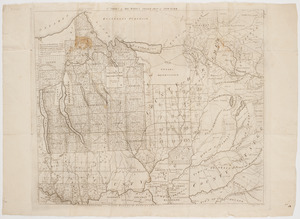 1st. sheet of De Witt's state-map of New York