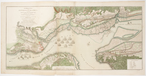 A Correct plan of the environs of Quebec,