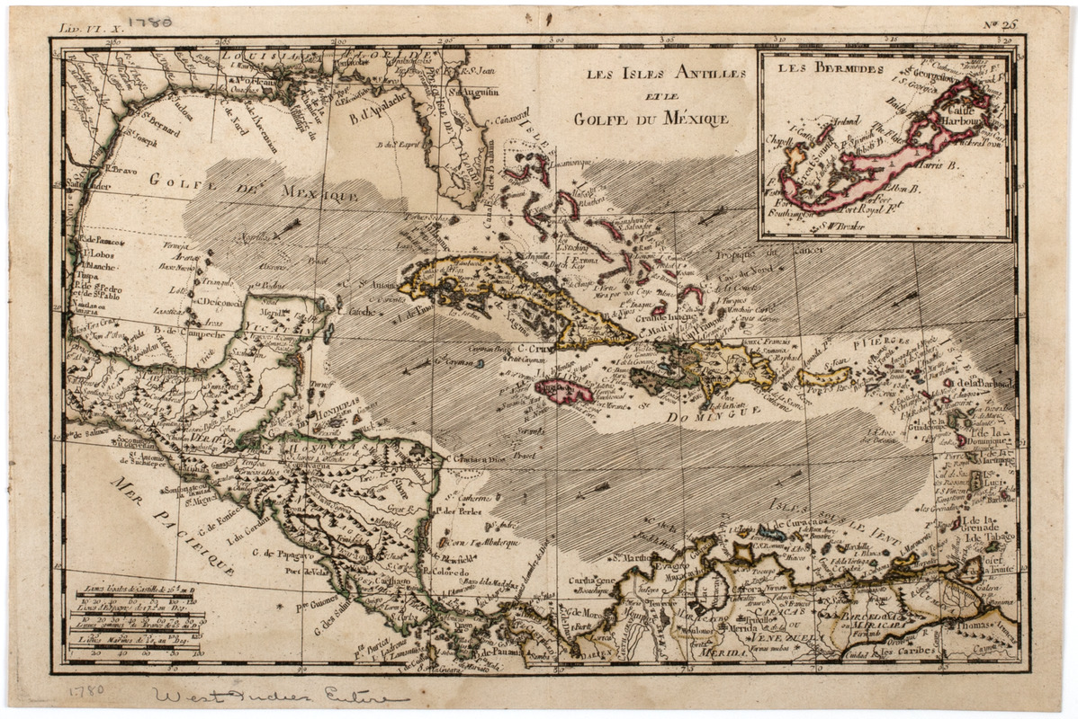 Les Isles Antilles et le Golfe du Méxique