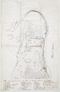 Plan of the Battle fought on the Plains of Abraham, September the 13th 1759