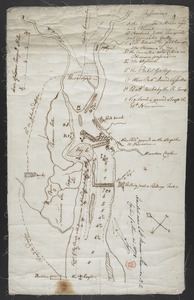[Map showing operations against Philadelphia by the British in November 1777]