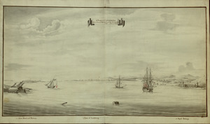 A Prospect of LOUISBOURG taken from ye NE Harbour
