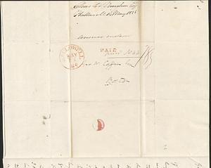 Charles Vaughan to George Coffin, 14 May 1836