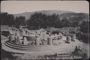 Marmaria. Round monument, Delphi