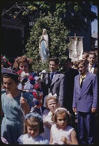 St. Benedict's Church, May procession