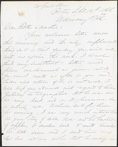 Letter from John D. Long to Zadoc Long and Julia D. Long, September 12, 1866
