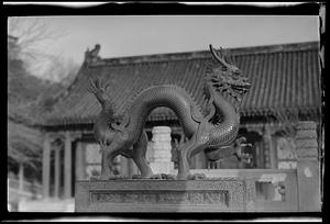 Dragon statue at Winter Palace