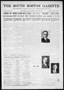 South Boston Gazette, March 30, 1912