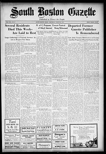 South Boston Gazette, March 26, 1938