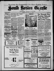 South Boston Gazette, November 10, 1960