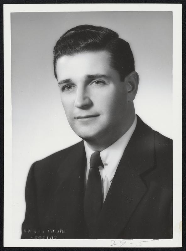 Atty. Herbert Abrams, 114 Sewall Ave., is a candidate for the nomination for representative from the 10th Norfolk District. A World War II Coast Guard veteran, he is an alumnus of the University of Virginia and Rutgers University School of Law. Abrams was an intercollegiate swimming champion and active in the Phi Alpha Fraternity, P. K. Society, and Inter-Fraternity Council. He also was president of the Hillel Foundation at the University of Virginia. The candidate is a member of the Boston, state, Norfolk County, and American bar associations, the Combined Jewish Appeal and the Business Men’s Council. Mrs. Abrams is the former Joan Miller of Brookline. The couple have one son, Richard.