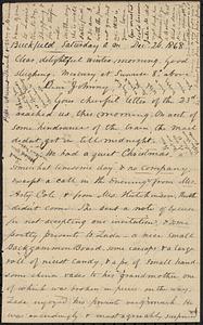 Letter from Zadoc Long to John D. Long, December 26, 1868