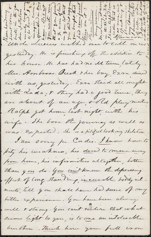 Letter from Zadoc Long to John D. Long